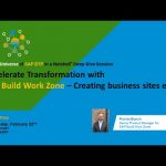 Accelerate Transformation with SAP Build Work Zone – Creating business sites easily