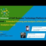 The Universe of SAP Business Technology Platform in a Nutshell – xP&A - Ext. Planning and Analysis