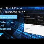 Where to find APIs on SAP API Business Hub