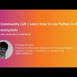Learn how to use Python in the SAP ecosystem | SAP Community Call