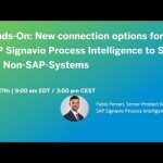 Hands-On: New connection options for SAP Signavio Process Intelligence to SAP and Non-SAP-Systems