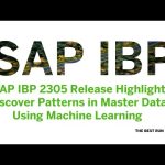 SAP IBP 2305 Release Highlight: Discover Patterns in Master Data Using Machine Learning