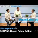 Expert Talk: Asset Management in SAP S/4HANA Cloud, Public Edition