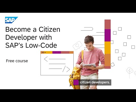 Become a Citizen Developer with SAP's Low-Code/ No-Code offering | SAP ...