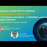 The Universe of SAP BTP in a Nutshell – Uniper's  Journey From On-Premise to the Cloud with SAP BTP