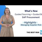 Exploring the Latest in Guided Sourcing and Guided Buying | SAP Procurement