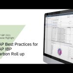 SAP IBP 2311 Release Highlight: SAP Best Practices for SAP IBP Carbon Rollup