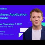 Business Application Keynote | SAP TechEd in 2023 | Join the Live Broadcast!