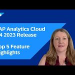 SAP Analytics Cloud – Top 5 Q4 2023 | Top Feature Highlights For The Quarterly Release