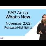 SAP Ariba | November 2023 Release Highlights