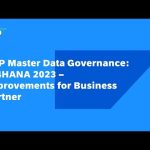 SAP Master Data Governance: S/4HANA 2023 - Improvements for Business Partner, Customer, and Supplier