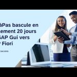 PasàPas bascule en seulement 20 jours de SAP Gui vers SAP Fiori (French)