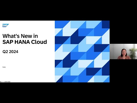 What’s New in SAP HANA Cloud | June 2024 | Susen Poppe and Product ...