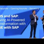 AWS and SAP: Driving AI-Powered Transformation with RISE with SAP | SAP Sapphire 2024