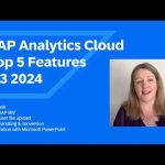 SAP Analytics Cloud – Top 5 Q3 2024 | What's New in The Quarterly Release