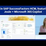 AI in SAP SuccessFactors HCM, featuring Joule + Microsoft 365 Copilot