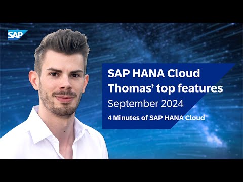 Check What's New: SAP HANA Cloud Q3 2024 Release - Top New Features ...