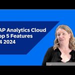 SAP Analytics Cloud – Top 5 Q4 2024 | What's New in The Quarterly Release