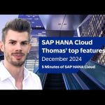 SAP HANA Cloud Q4 2024: Top New Features