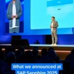 What we announced at #SAPSapphire 2025
