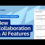 New Features for Collaboration & AI in SAP Ariba Category Management | 2505 Release Highlights
