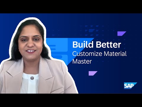 customize-material-master-in-sap-build-|-build-better