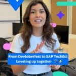 From Devtoberfest to #SAPTechEd: Leveling up together ⚒️⚡