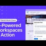 SAP Build Work Zone & Joule: AI-Powered Workspaces in Action | Overview