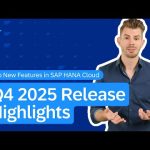 Top New Features in SAP HANA Cloud | Q4 2025 Release Highlights