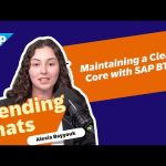 SAP BTP: Maintaining a Clean Core with Alexia Bayyouk | Trending Chats