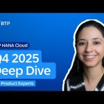 What's New in SAP HANA Cloud | Deep Dive with Product Experts | Q4 2025