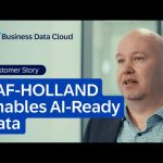 How SAF-HOLLAND Enables AI-Ready Data with SAP Business Data Cloud