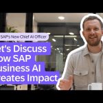 Meet SAP's New Chief AI Officer! | Let's Discuss How SAP Business AI Creates Impact