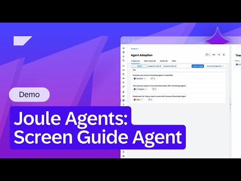 Joule Agents: Screen Guide Agent | Demo - The World Management