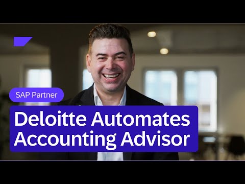 How Deloitte Automates Accounting Advisor with SAP Business AI | SAP ...