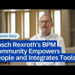 How Bosch Rexroth's BPM Community Empowers People and Integrates Tools with SAP Toolchain