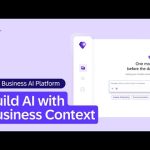 SAP Business AI Platform: Build AI with Business Context | Overview