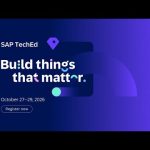Build Things That Matter. Register Now. | SAP TechEd 2026