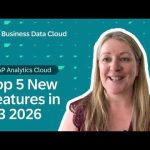 SAP Analytics Cloud: Top 5 New Features | Q3 2026 Release Highlights