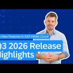 Top New Features in SAP HANA Cloud | Q3 2026 Release Highlights